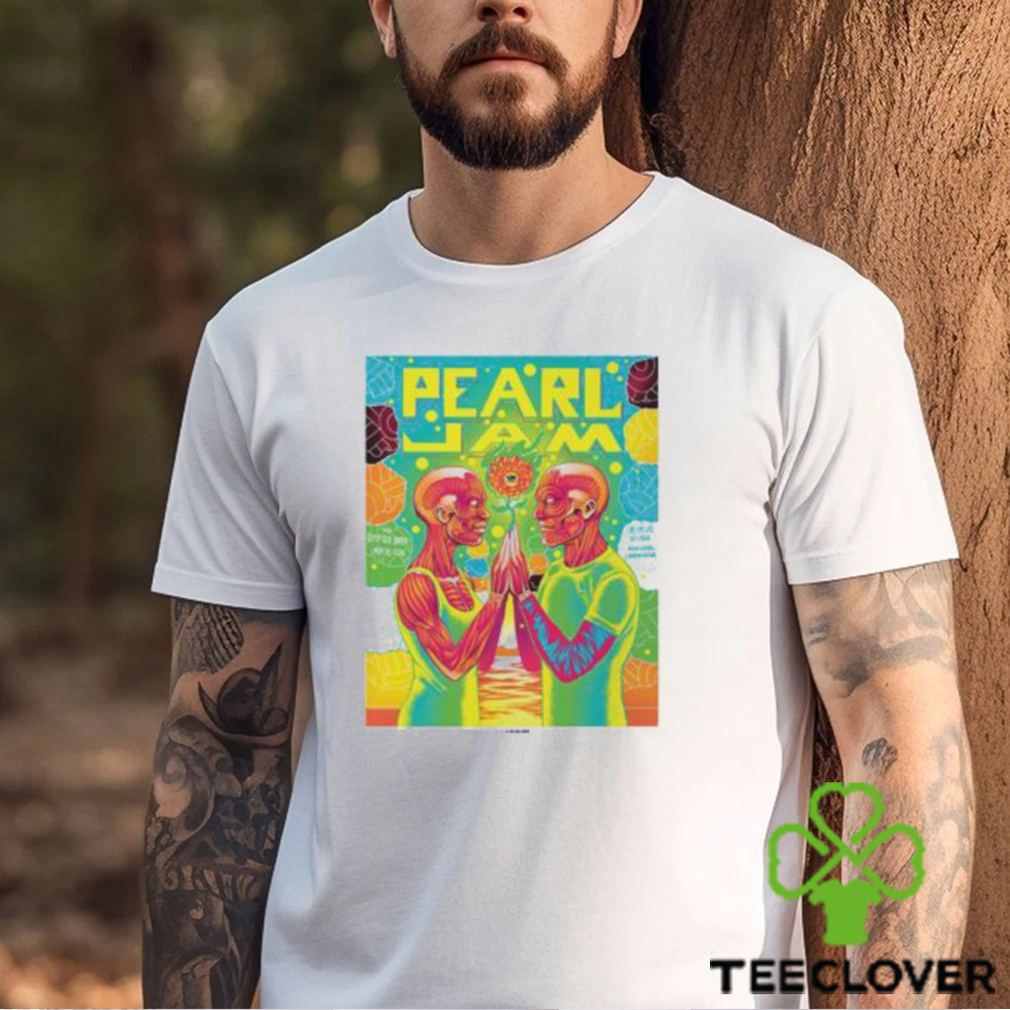 Pearl Jam With Deep Sea Diver Poster Night 2 At MGM Grand Garden Arena On May 18th 2024 In Las Vegas Nevada Art By Munk One Unisex T Shirt Pearl Jam With Deep Sea Diver Poster Night 2 At MGM Grand Garden Arena On May 18th 2024 In Las Vegas Nevada Art By Munk One Unisex T Shirt