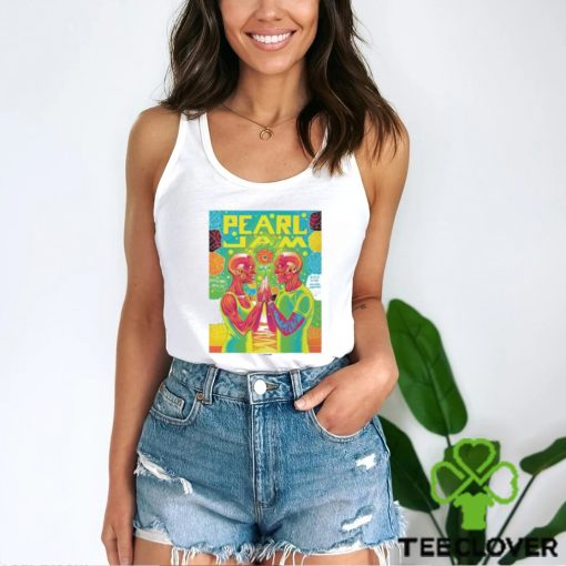Pearl Jam With Deep Sea Diver Poster Night 2 At MGM Grand Garden Arena On May 18th 2024 In Las Vegas Nevada Art By Munk One Unisex T Shirt