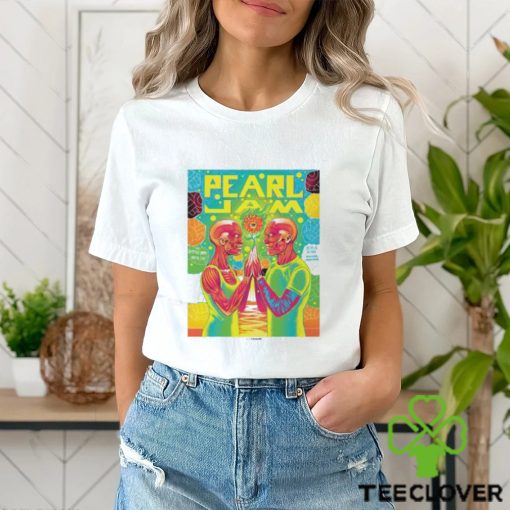 Pearl Jam With Deep Sea Diver Poster Night 2 At MGM Grand Garden Arena On May 18th 2024 In Las Vegas Nevada Art By Munk One Unisex T Shirt