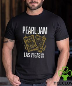 Pearl Jam With Deep Sea Diver Poster Night 2 At MGM Grand Garden Arena On May 18th 2024 In Las Vegas Nevada Two Sides Print Vintage T Shirt