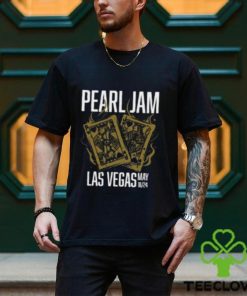 Pearl Jam With Deep Sea Diver Poster Night 2 At MGM Grand Garden Arena On May 18th 2024 In Las Vegas Nevada Two Sides Print Vintage T Shirt