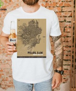 Pearl jam budapest Hungary 2022 poster tee