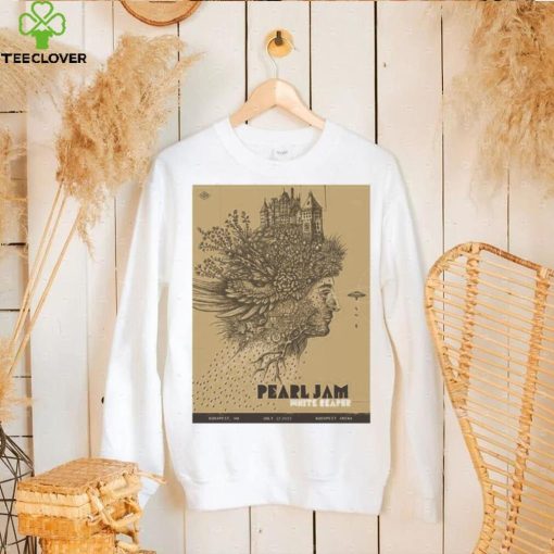 Pearl jam budapest Hungary 2022 poster tee