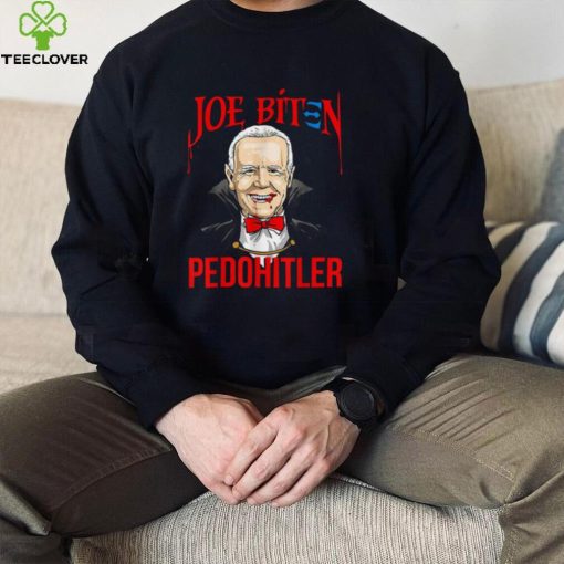 PedoHitler Funny Joe Biden Anti Joe Biden Halloween Joe Biden Halloween T Shirt