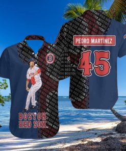 Pedro Martinez Boston Red Sox Icon Series Aloha Shirt