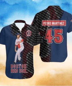 Pedro Martinez Boston Red Sox Icon Series Aloha Shirt