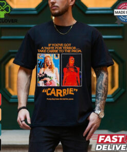 Pedro Pascal Wearing If You’ve Got A Taste For Terror Take Carrie To The From If Only They Knew She Had The Power Jw Anderson Black Carrie 1976 T shirts