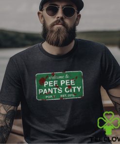 Pee Pee Pants City Graphic Novel Dead City shirt