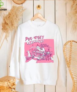 Pee wee’s playhouse pink shirt