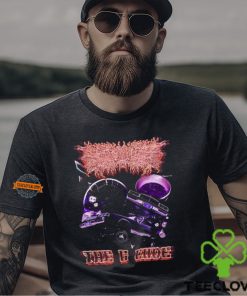 Peeling Flesh The G Code Album Art Front Track Listing Back T Shirt