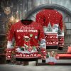 NFL Michigan State Spartans Skull Flower Ugly Christmas Ugly Sweater