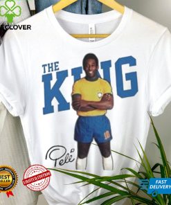 Pele 10 the king Football player with cup legend Brazil hoodie, sweater, longsleeve, shirt v-neck, t-shirt