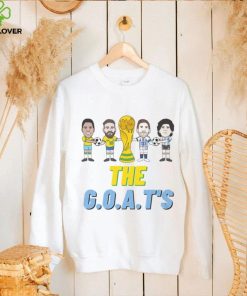 Pele, Neymar, Maradona, Messi   The GOATS   Unisex T Shirt