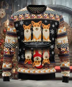 Pembroke Welsh Corgi Ugly Christmas Sweater Thankgiving Gift Men Women