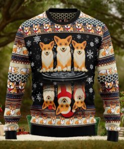 Pembroke Welsh Corgi Ugly Christmas Sweater Thankgiving Gift Men Women