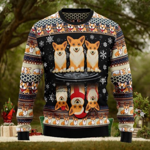 Pembroke Welsh Corgi Ugly Christmas Sweater Thankgiving Gift Men Women
