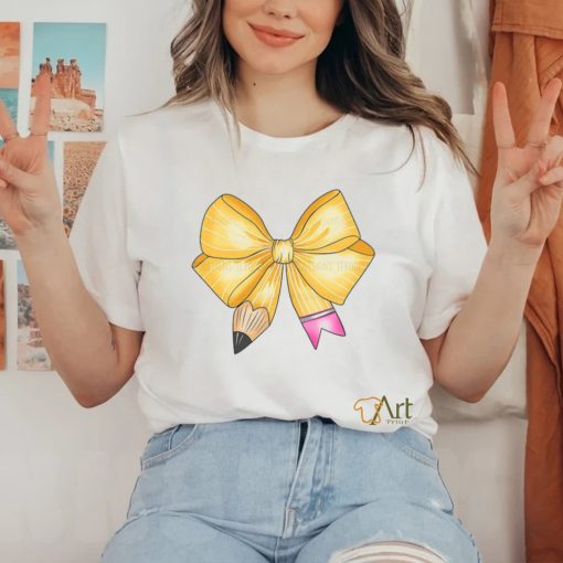 Pencil Coquette Bow shirt
