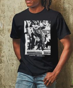 Penei Sewell Detroit Lions Majestic Threads Graphic Shirt