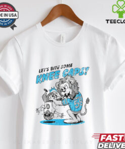Penei Sewell Detroit Lions let’s bite some kneecaps mascot shirt