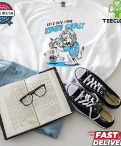 Penei Sewell Detroit Lions let’s bite some kneecaps mascot shirt