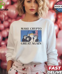 Penguin Beau Make Crypto Great Again t shirt
