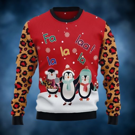 Penguin Christmas Song Cute Penguin Ugly Christmas Sweater