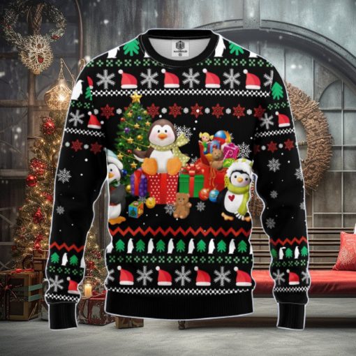 Penguin Cute Ugly Christmas Sweater Amazing Gift Men And Women Christmas Gift