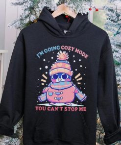 Penguin I’m going cozy mode you can’t stop me Christmas hoodie, sweater, longsleeve, shirt v-neck, t-shirt