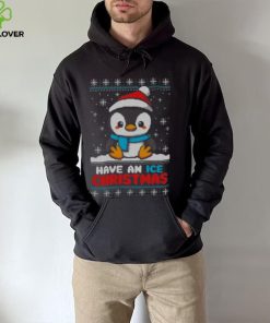 Penguin ice Christmas ugly shirt