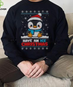 Penguin ice Christmas ugly shirt