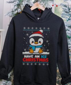 Penguin ice Christmas ugly shirt