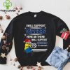 Penn Quakers Minion Support Here Or There All Christmas Sweathoodie, sweater, longsleeve, shirt v-neck, t-shirt