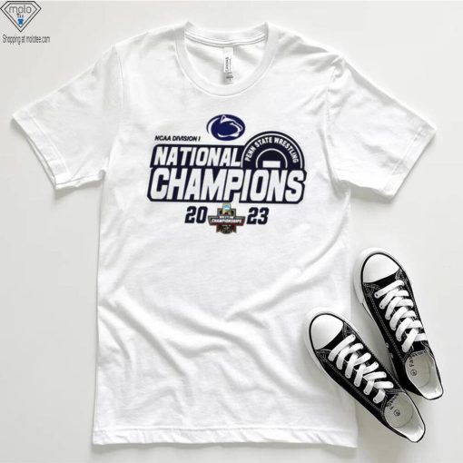 Penn State 2023 NCAA Wrestling Championship logo shirt