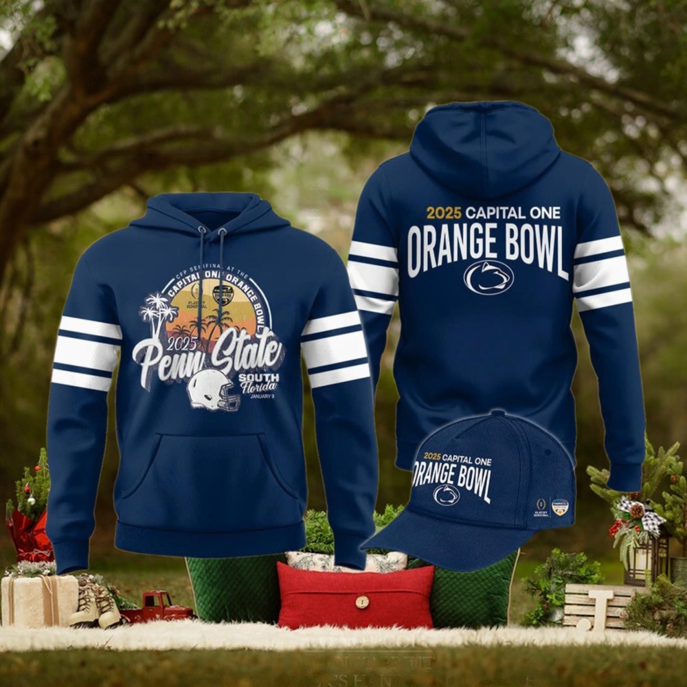 Penn State 2025 Capital One Orange Bowl New Edition Hoodie Penn State 2025 Capital One Orange Bowl New Edition Hoodie
