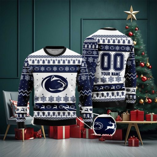 Penn State College Rugby Custom Ugly Christmas Sweater