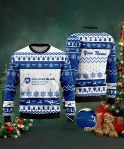 Penn State College of Medicine, Penn State Milton S. Hershey Medical Center Custom Ugly Christmas Sweater – BiShop