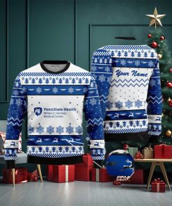 Penn State College of Medicine, Penn State Milton S. Hershey Medical Center Custom Ugly Christmas Sweater – BiShop