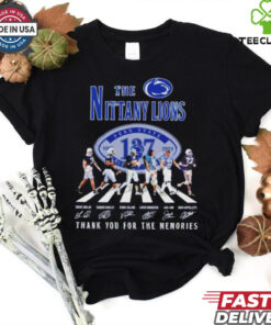 Penn State Nittany Lions 137th Anniversary 1887 2024 Abbey Road thank you for the memories shirt