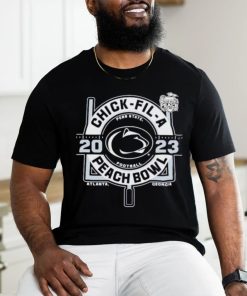 Penn State Nittany Lions 2023 Goal Line Peach Bowl Bound Shirt