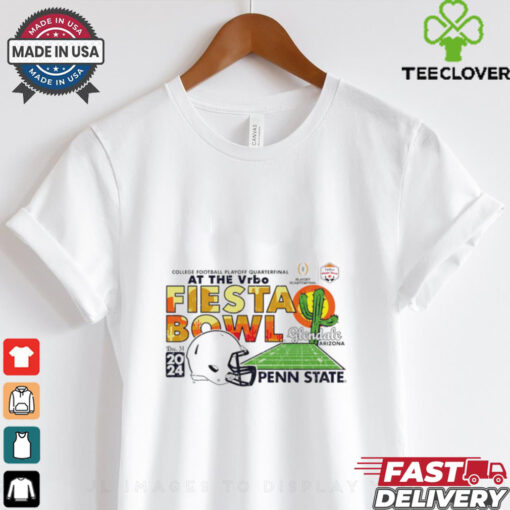 Penn State Nittany Lions 2024 CFP at Vrbo Fiesta Bowl helmet shirt