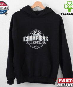 Penn State Nittany Lions 2024 NCAA Women’s Volleyball National Champions 8th Title Logo T-Shirt, celebrating their 8th championship victory with a bold logo design.