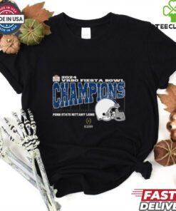Penn State Nittany Lions 2024 Vrbo Fiesta Bowl Champions College Football Playoff Quarterfinal Vintage Helmet Unisex T Shirt