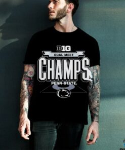 Penn State Nittany Lions 2025 Big Ten Wrestling Dual Meet Champions T Shirts