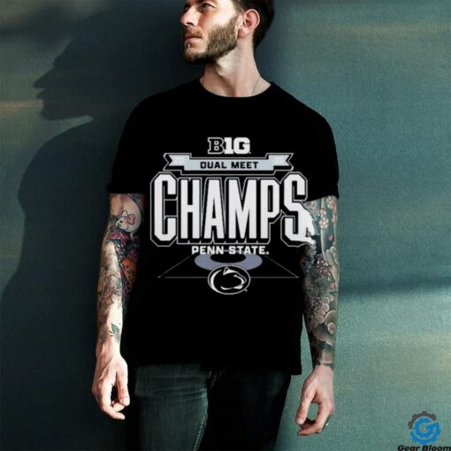 Penn State Nittany Lions 2025 Big Ten Wrestling Dual Meet Champions T Shirts