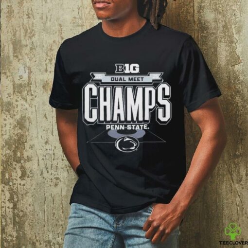 Penn State Nittany Lions 2025 Big Ten Wrestling Dual Meet Champions T Shirts