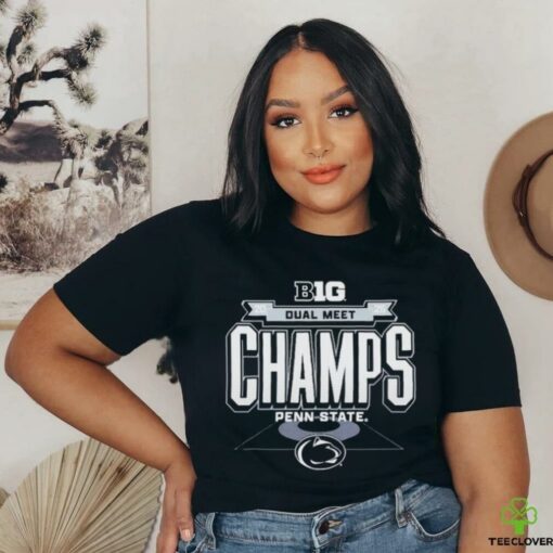Penn State Nittany Lions 2025 Big Ten Wrestling Dual Meet Champions T Shirts