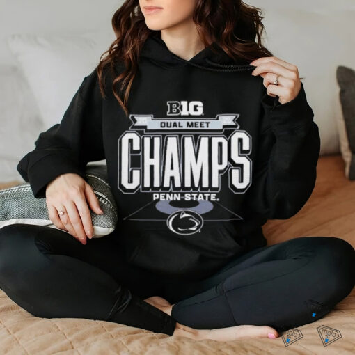 Penn State Nittany Lions 2025 Big Ten Wrestling Dual Meet Champions T Shirts