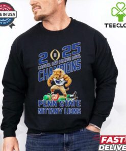 Penn State Nittany Lions Defeat Notre Dame Fighting Irish Mascot Capital One Orange Bowl CFP Semifinal Champions NCAA Bowl Games Season 2024 2025 T Shirts