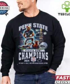 Penn State Nittany Lions Fiesta Bowl Champions 2025 T Shirt Fan Favorite