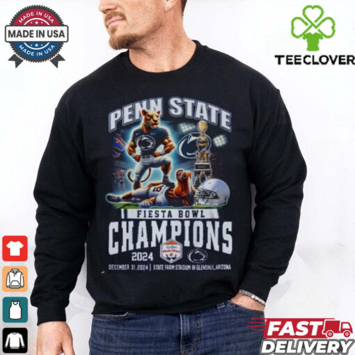 Penn State Nittany Lions Fiesta Bowl Champions 2025 T Shirt Fan Favorite